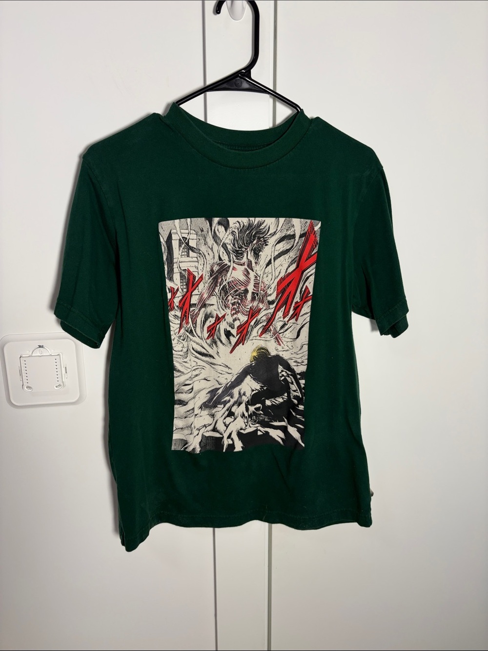 T-Shirt with Manga Print